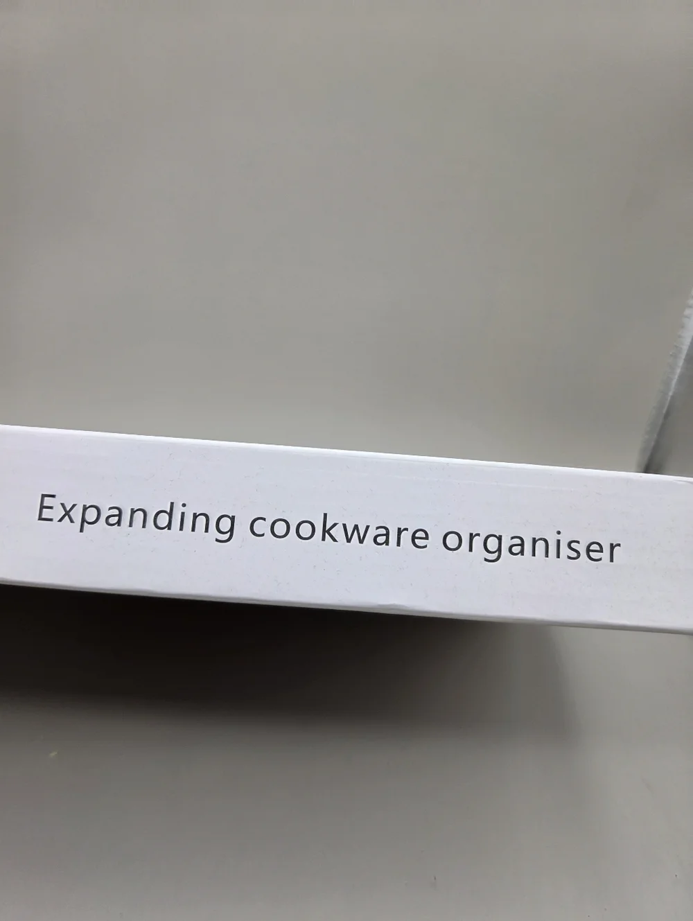 Expanding Cookware Organizer - Black, NIB